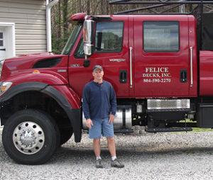 Jason Felice, owner of Felice Decks
